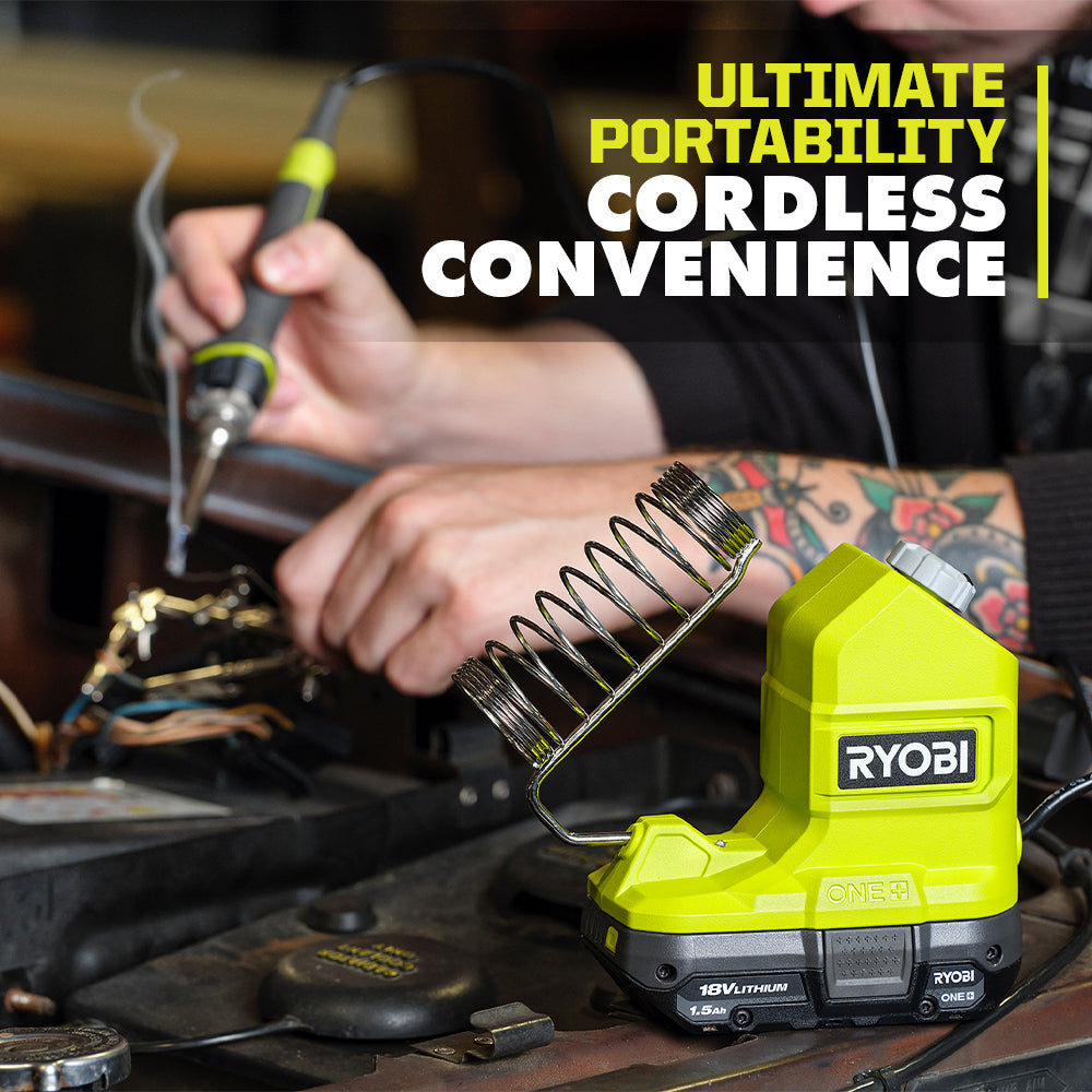 18V ONE+ 120W SOLDERING IRON KIT | RYOBI
