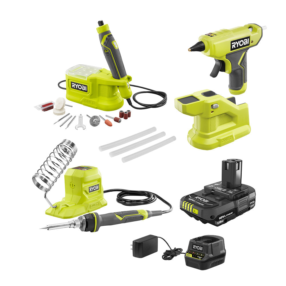 18V ONE+ 3-TOOL HOBBY KIT | RYOBI