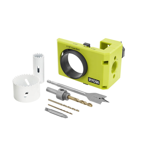 RYOBI WOOD-METAL DOOR LOCK INSTALL KIT | RYOBI
