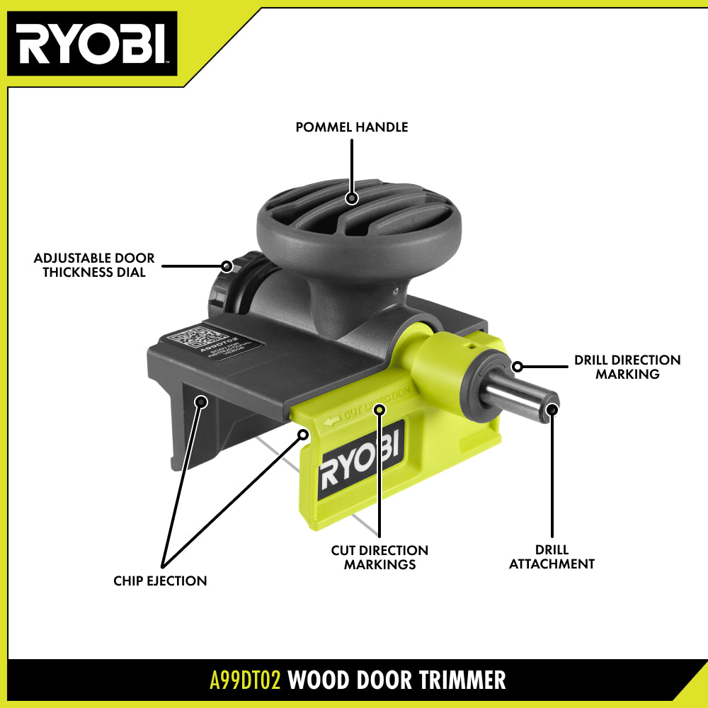 WOOD DOOR TRIMMER | RYOBI