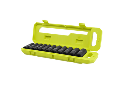 11 PC. SAE 1/2″ DRIVE DEEP IMPACT SOCKET SET | RYOBI
