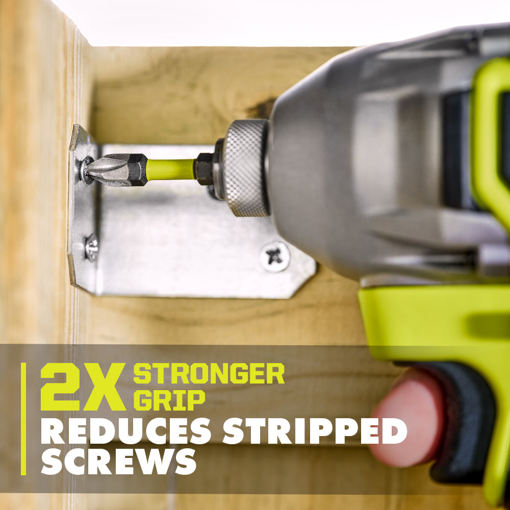 12 PC. 2″ DIAMOND GRIT IMPACT DRIVE BITS | RYOBI