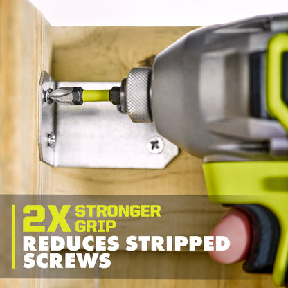 12 PC. 2″ DIAMOND GRIT IMPACT DRIVE BITS | RYOBI