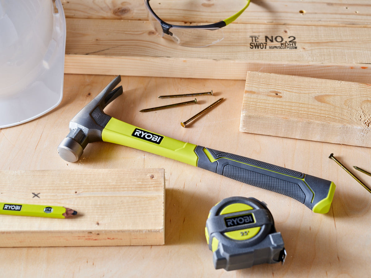 20OZ. FIBERGLASS HAMMER | RYOBI