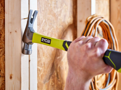 20OZ. FIBERGLASS HAMMER | RYOBI