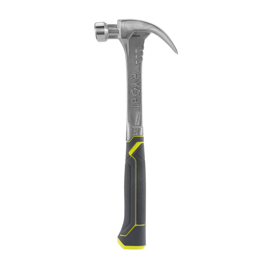 20OZ. STEEL CURVED CLAW HAMMER | RYOBI