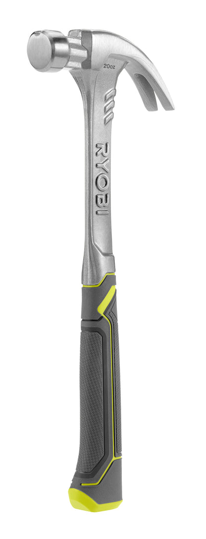 20OZ. STEEL CURVED CLAW HAMMER | RYOBI