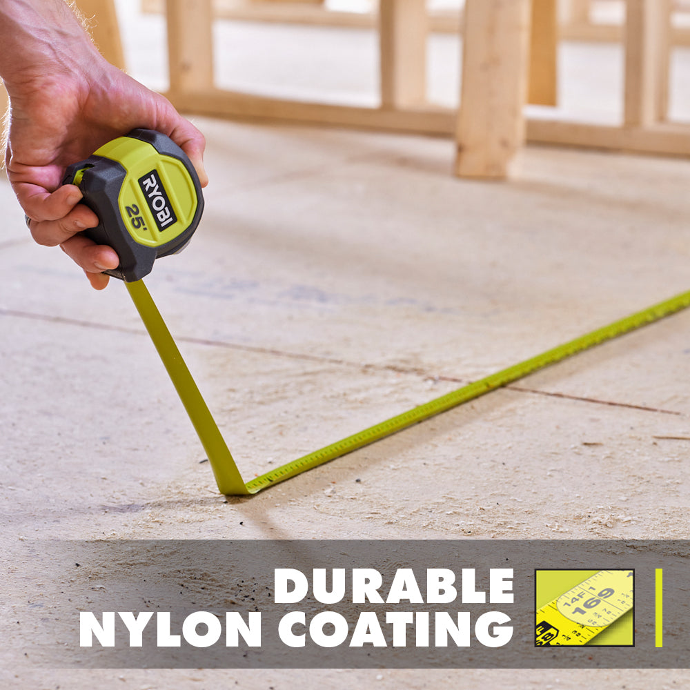 25′ COMPACT TAPE MEASURE | RYOBI