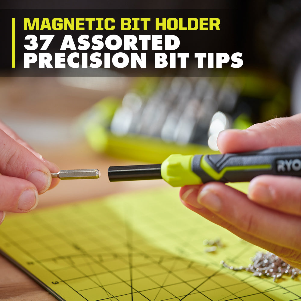 38 PC. PRECISION SCREWDRIVER SET | RYOBI