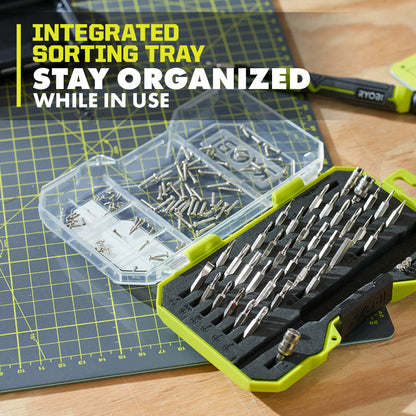 38 PC. PRECISION SCREWDRIVER SET | RYOBI