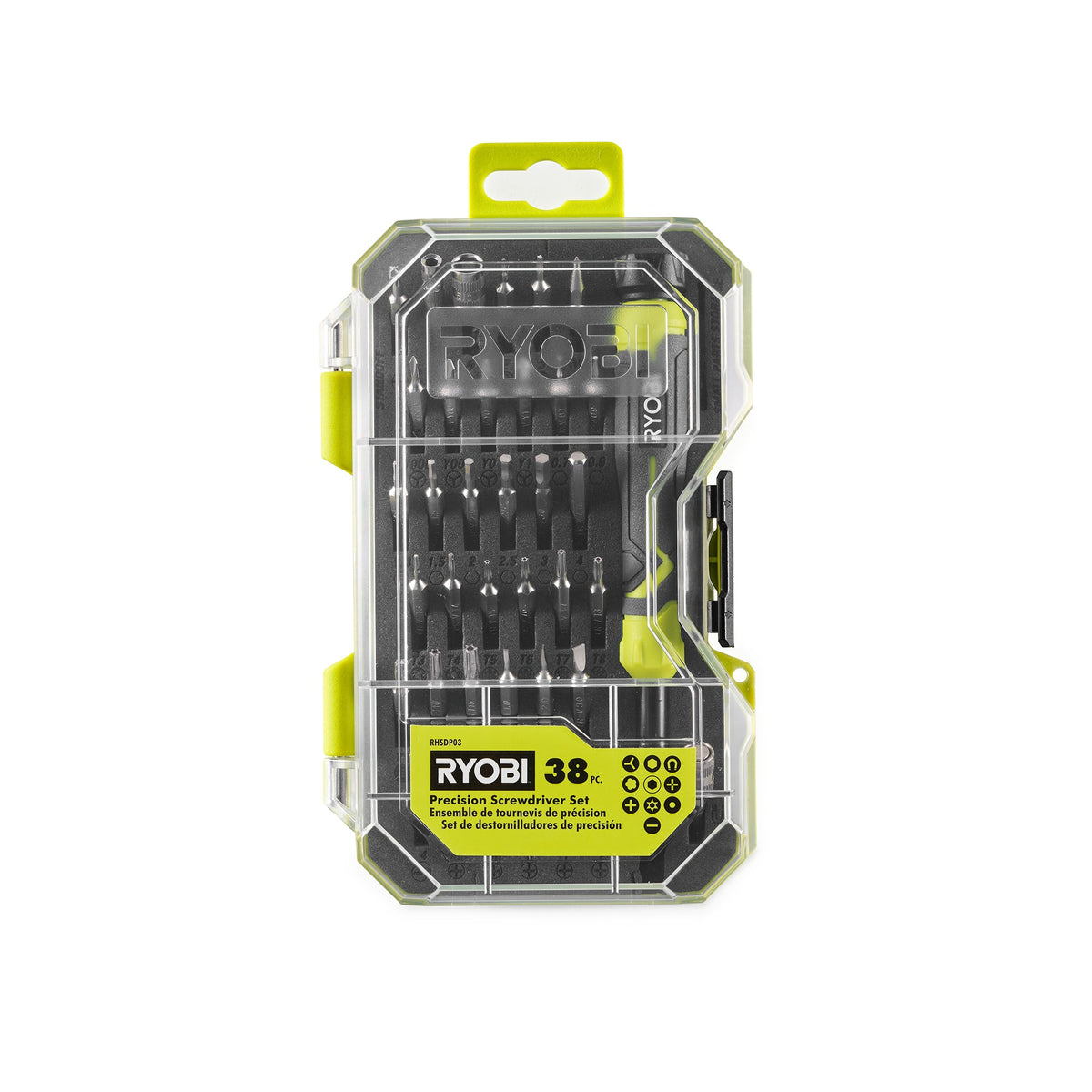 38 PC. PRECISION SCREWDRIVER SET | RYOBI