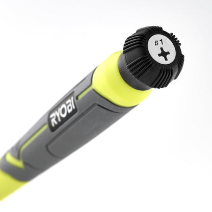 6-PIECE PRECISION SCREWDRIVER SET WITH CUSHION GRIP HANDLES | RYOBI