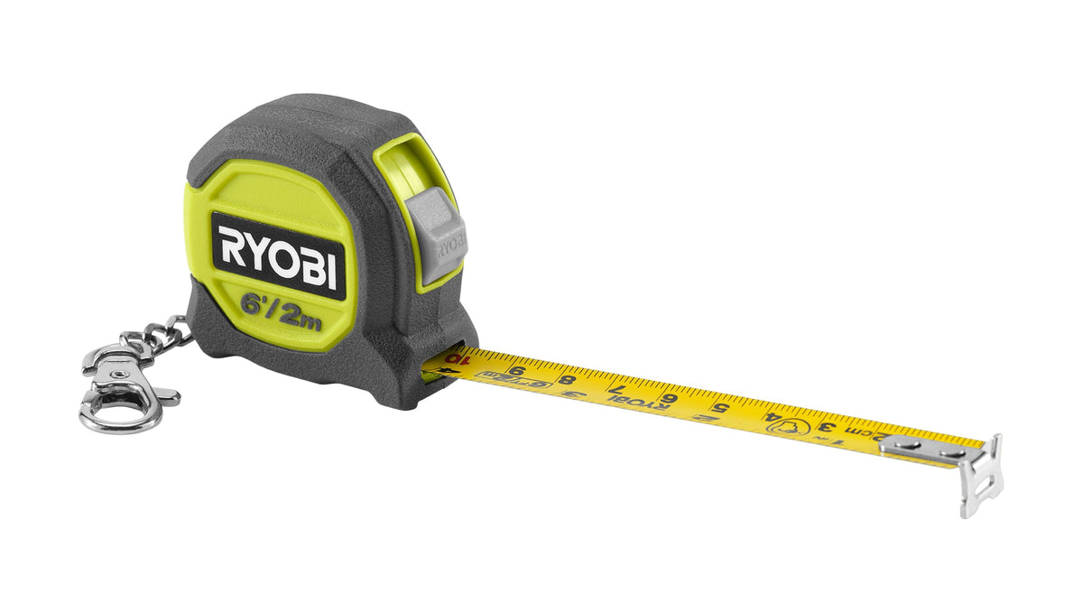 6’/2M KEYCHAIN TAPE MEASURE | RYOBI