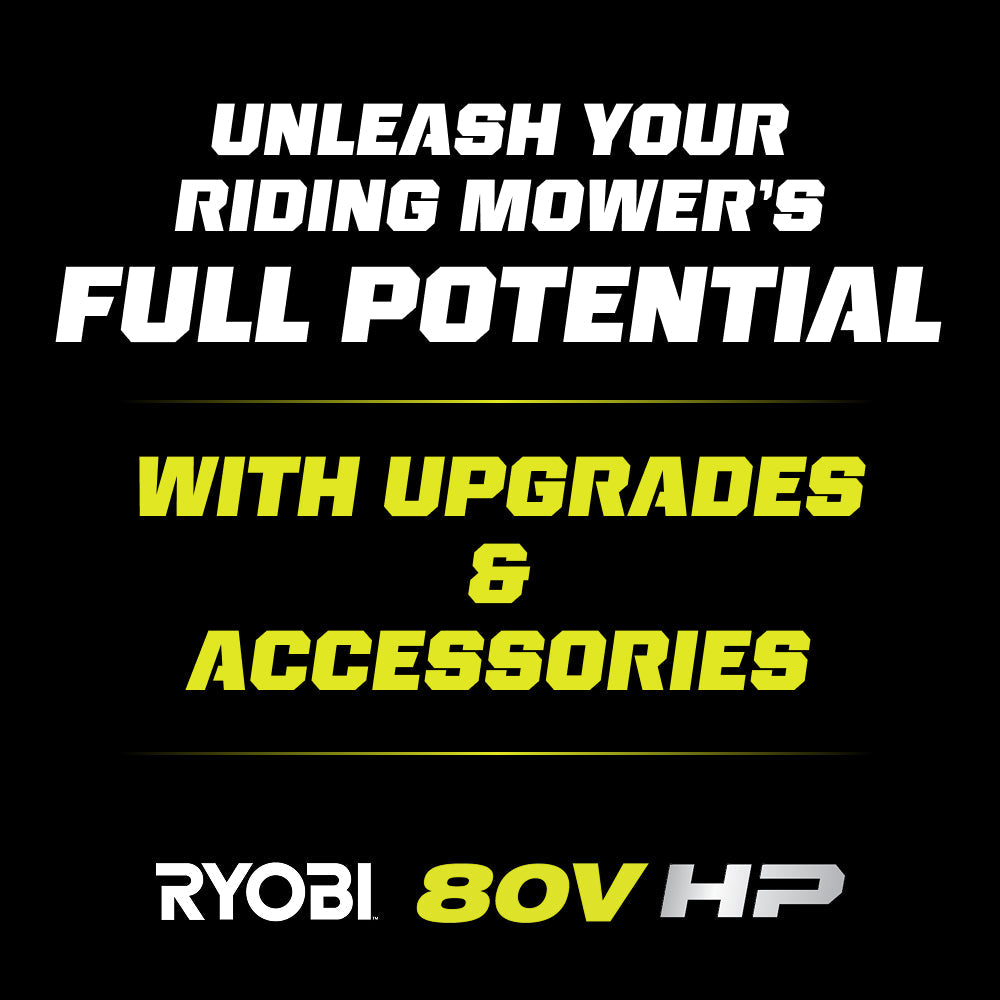 30″ BAGGER FOR RIDING MOWER | RYOBI