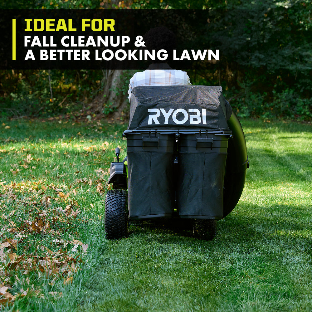 30″ BAGGER FOR RIDING MOWER | RYOBI