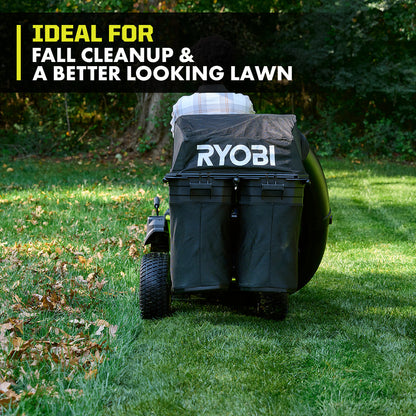 30″ BAGGER FOR RIDING MOWER | RYOBI