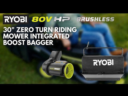 30″ BAGGER WITH BOOST | RYOBI