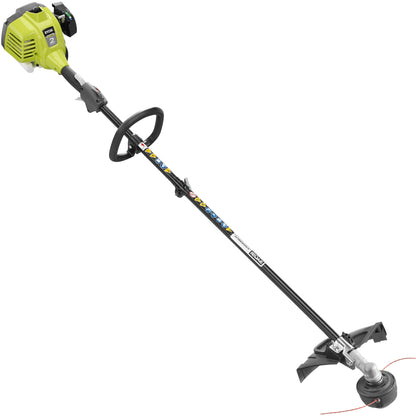 2 CYCLE FULL CRANK ATTACHMENT CAPABLE STRAIGHT SHAFT STRING TRIMMER | RYOBI
