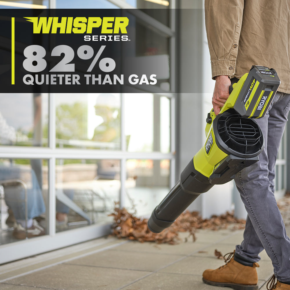 40V HP BRUSHLESS 800 CFM WHISPER SERIES BLOWER | RYOBI