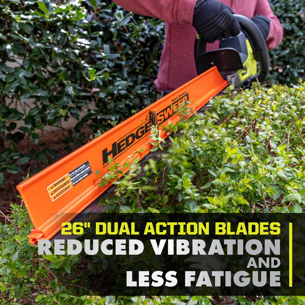 40V HP BRUSHLESS WHISPER SERIES 26″ HEDGE TRIMMER | RYOBI