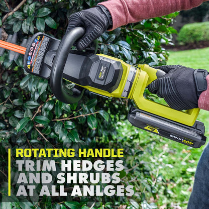 40V HP BRUSHLESS WHISPER SERIES 26″ HEDGE TRIMMER | RYOBI