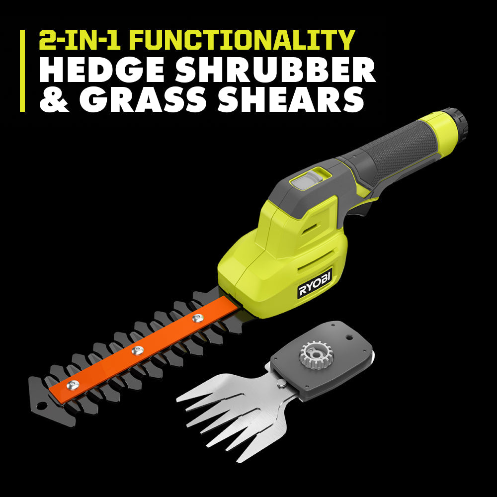 USB LITHIUM SHEAR SHRUBBER KIT | RYOBI