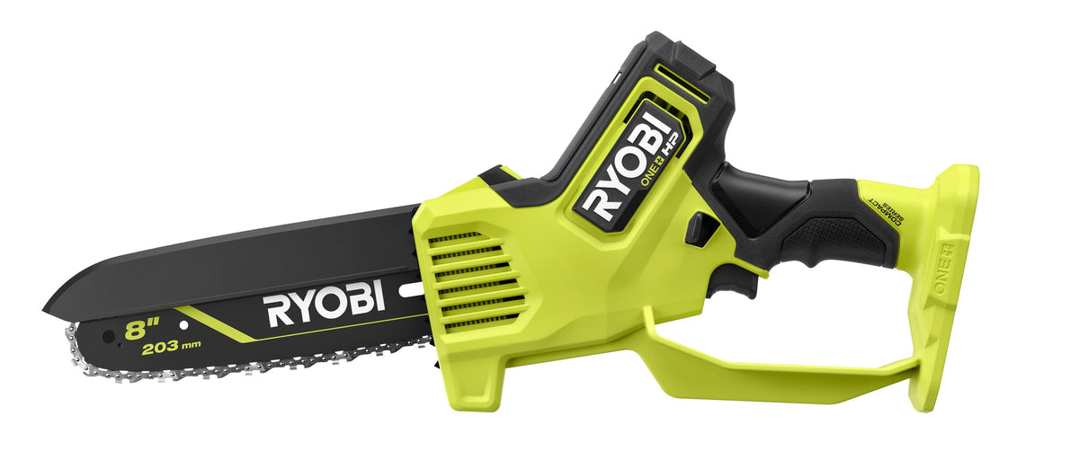 18V ONE+ HP COMPACT BRUSHLESS 8″ PRUNING CHAINSAW | RYOBI