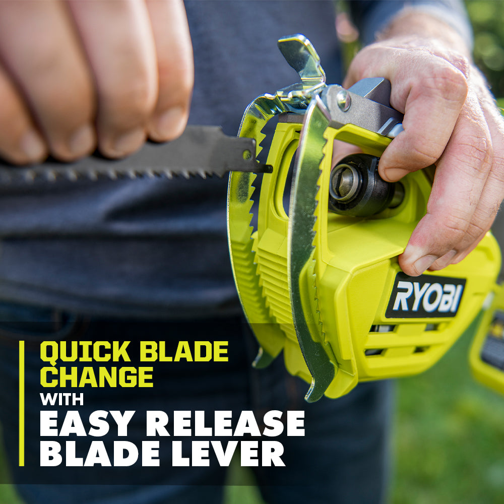 18V ONE+ ONE-HANDED PRUNING RECIPROCATING SAW | RYOBI