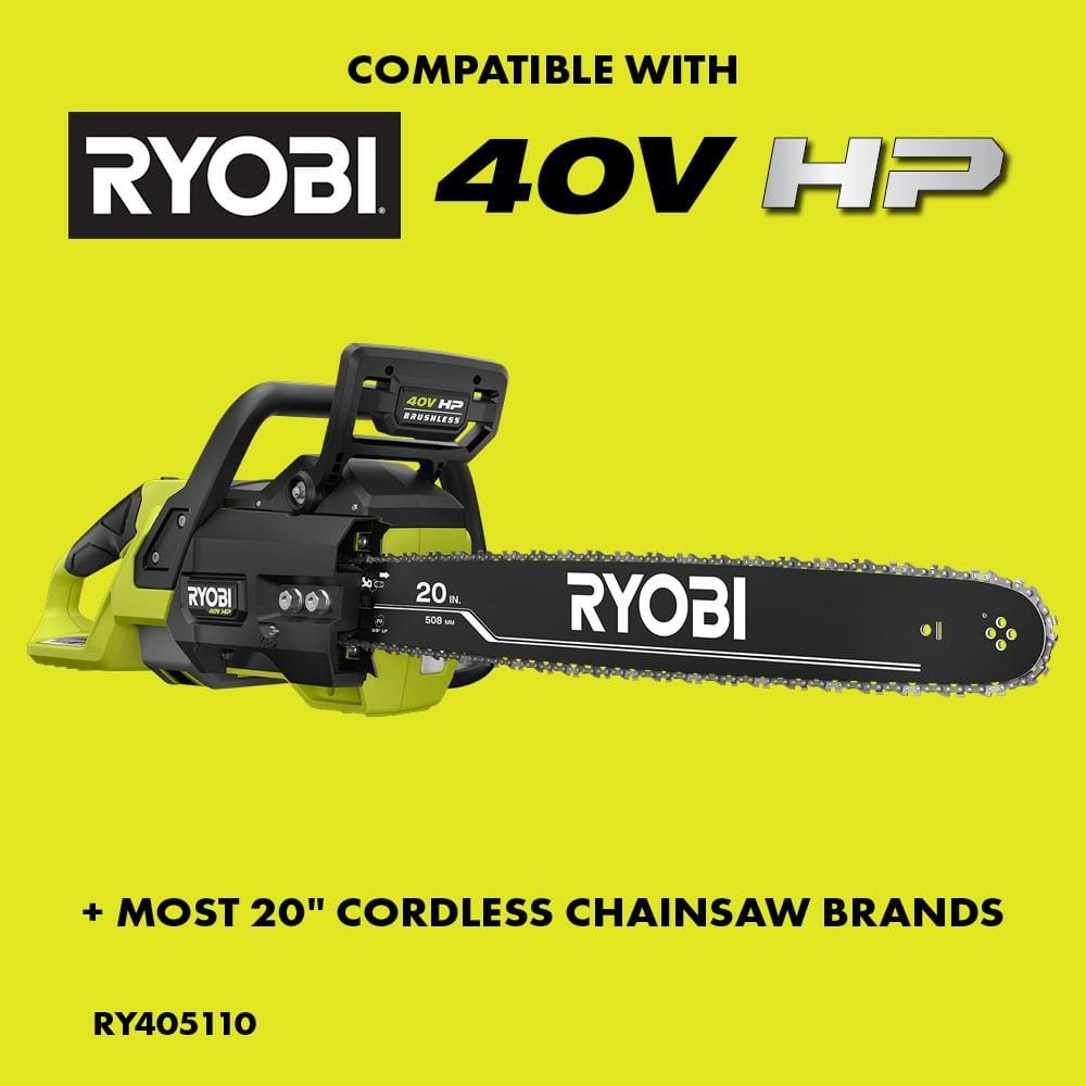 20″ 0.050-GAUGE REPLACEMENT FULL COMPLIMENT CHAINSAW CHAIN, 70 LINKS | RYOBI