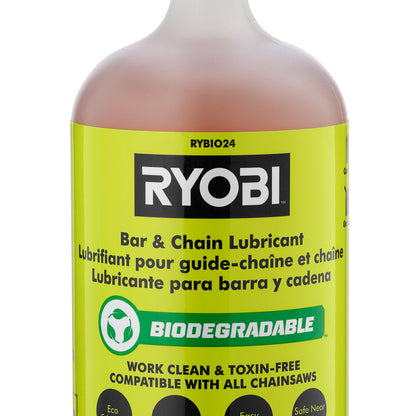 24 OZ. BIODEGRADABLE BAR AND CHAIN OIL | RYOBI