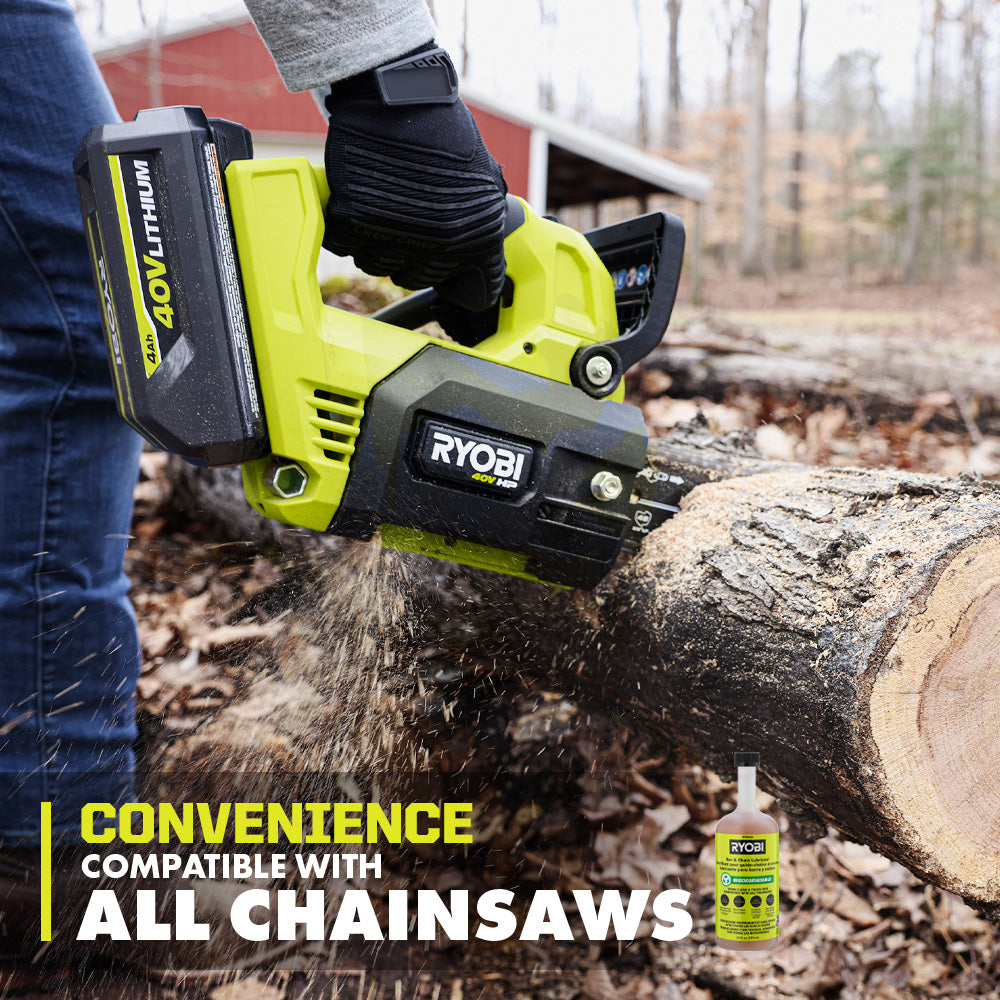 24 OZ. BIODEGRADABLE BAR AND CHAIN OIL | RYOBI