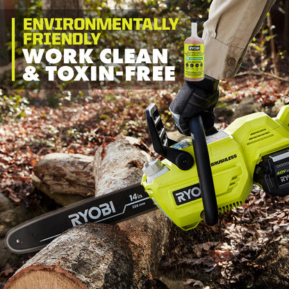 24 OZ. BIODEGRADABLE BAR AND CHAIN OIL | RYOBI