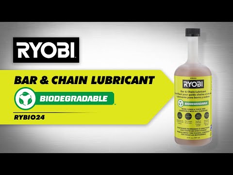 24 OZ. BIODEGRADABLE BAR AND CHAIN OIL | RYOBI