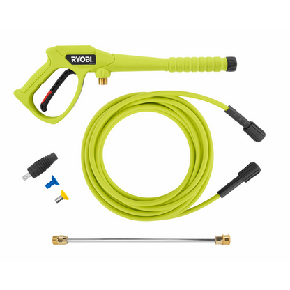 BRUSHLESS 2500 PSI ELECTRIC PRESSURE WASHER WITH FREE 12″ 2300 PSI SURFACE CLEANER | RYOBI