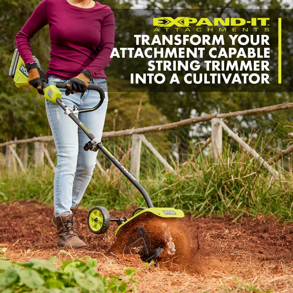 EXPAND-IT 8″ CULTIVATOR ATTACHMENT | RYOBI