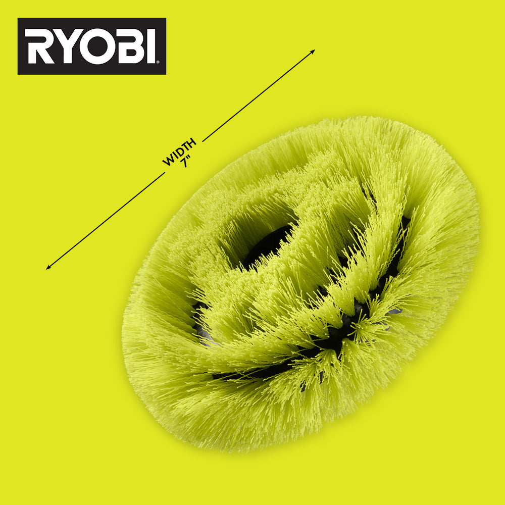 7″ VORTEX MEDIUM BRISTLE BRUSH | RYOBI
