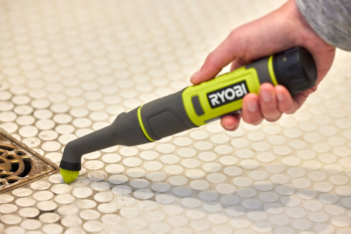 2 PC. MEDIUM AND HARD BRISTLE GROUT KIT | RYOBI