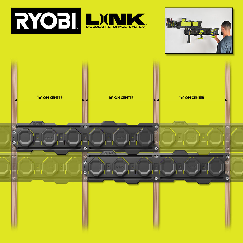 LINK WALL RAILS (2-PACK) | RYOBI