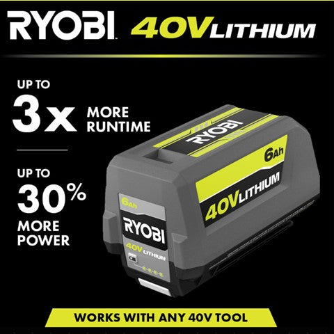 40V 6AH LITHIUM BATTERY | RYOBI