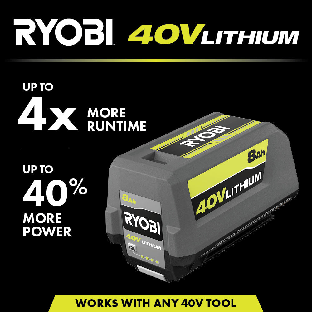 40V 8AH LITHIUM BATTERY | RYOBI