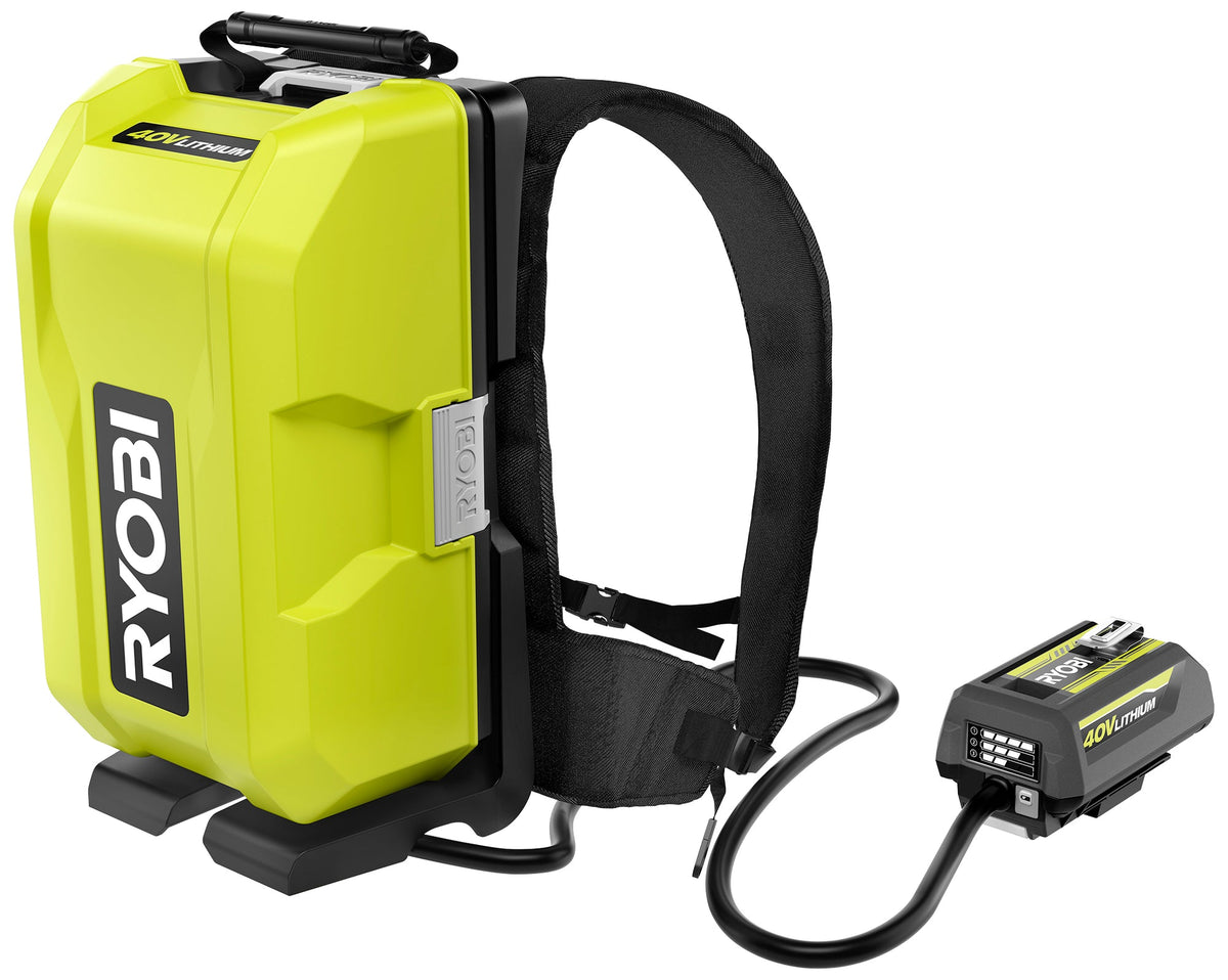 40V BACKPACK POWER SUPPLY/CHARGER | RYOBI