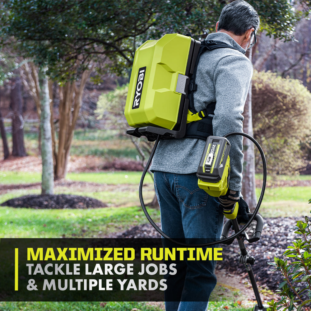 40V BACKPACK POWER SUPPLY/CHARGER | RYOBI