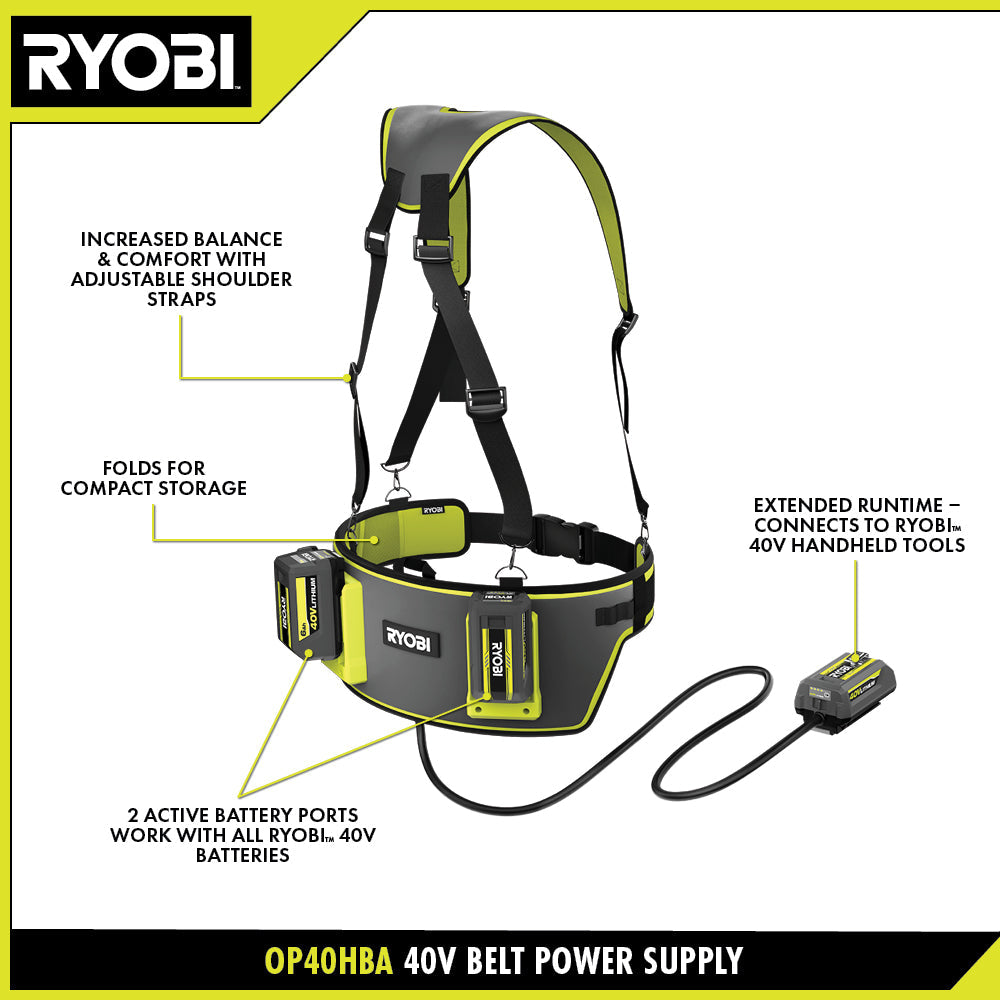 40V BELT POWER SUPPLY | RYOBI