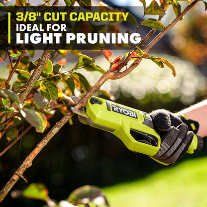USB LITHIUM PRUNING SHEARS KIT | RYOBI