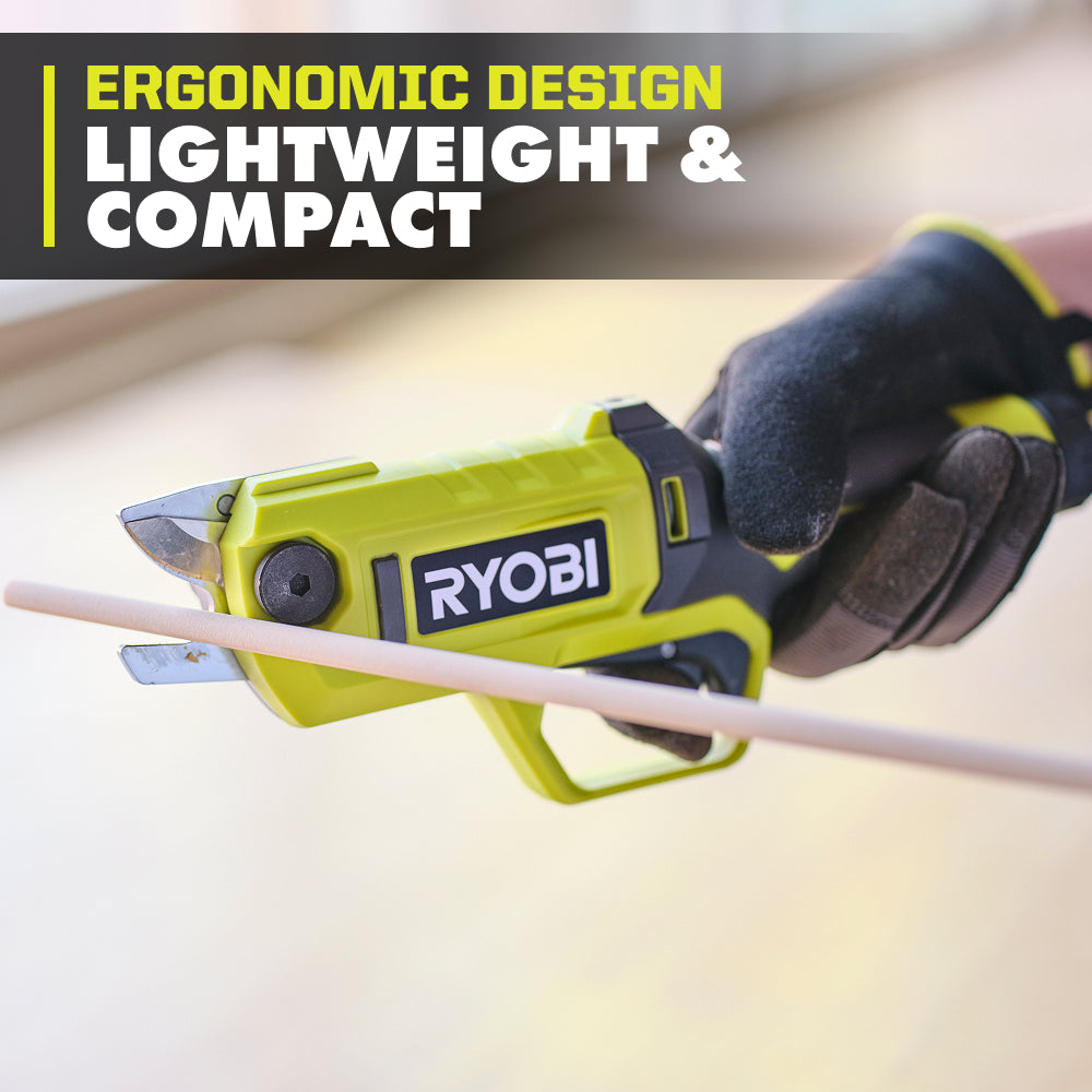 USB LITHIUM PRUNING SHEARS KIT | RYOBI