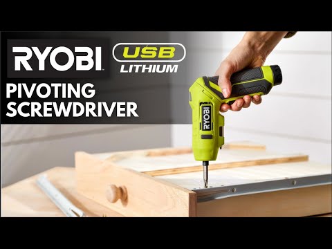 USB LITHIUM SCREWDRIVER KIT | RYOBI