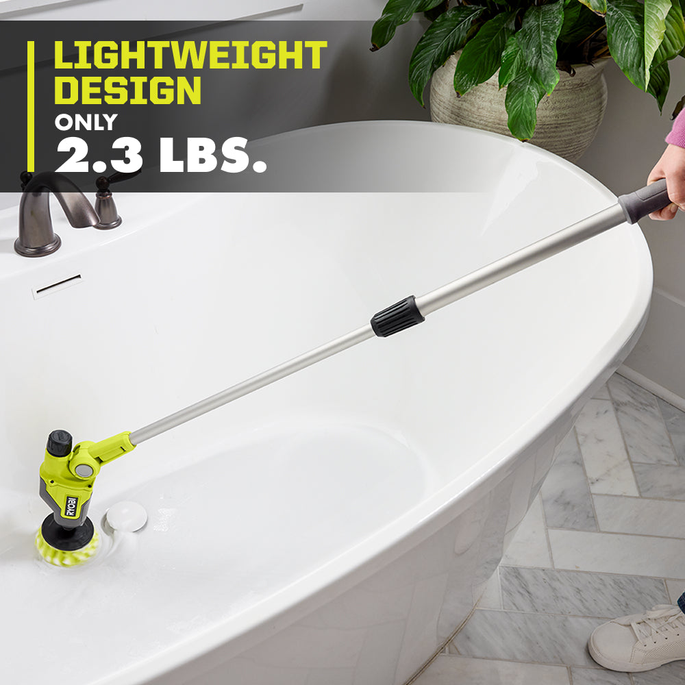 USB LITHIUM TELESCOPING POWER SCRUBBER KIT | RYOBI