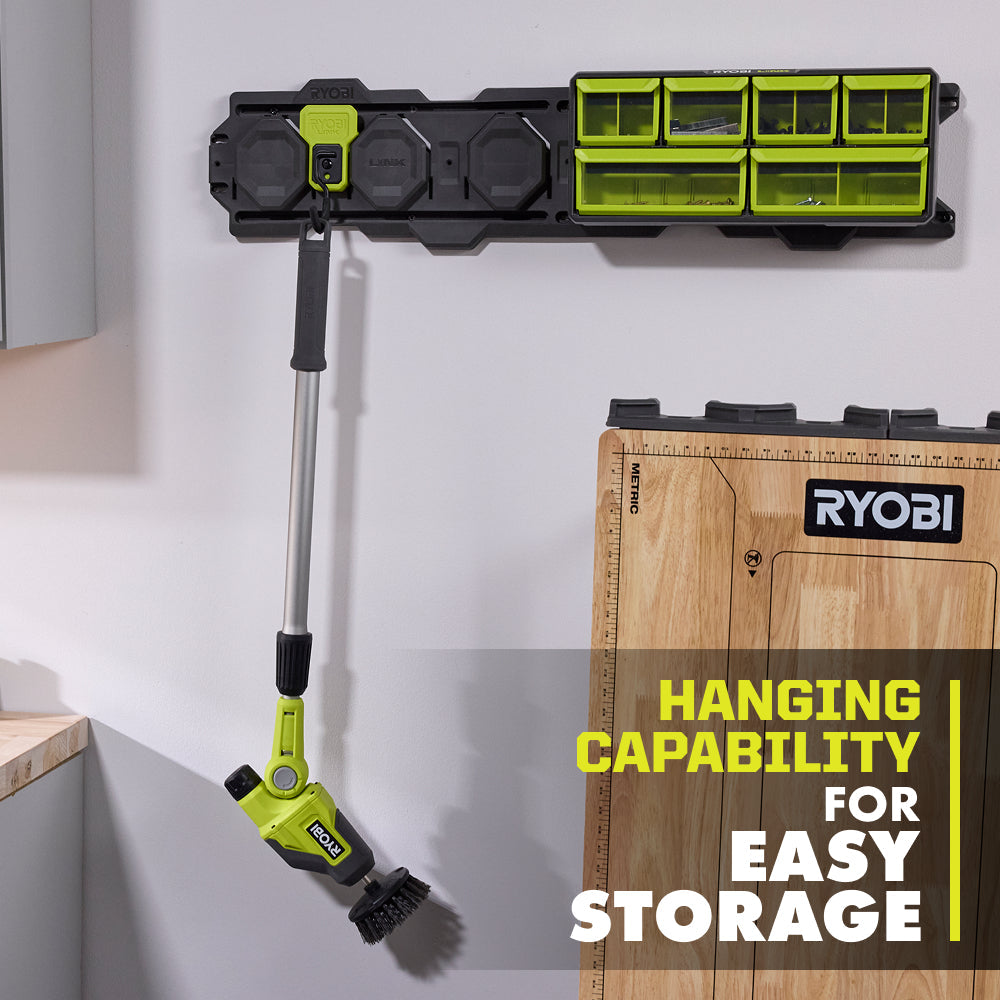 USB LITHIUM TELESCOPING POWER SCRUBBER KIT | RYOBI