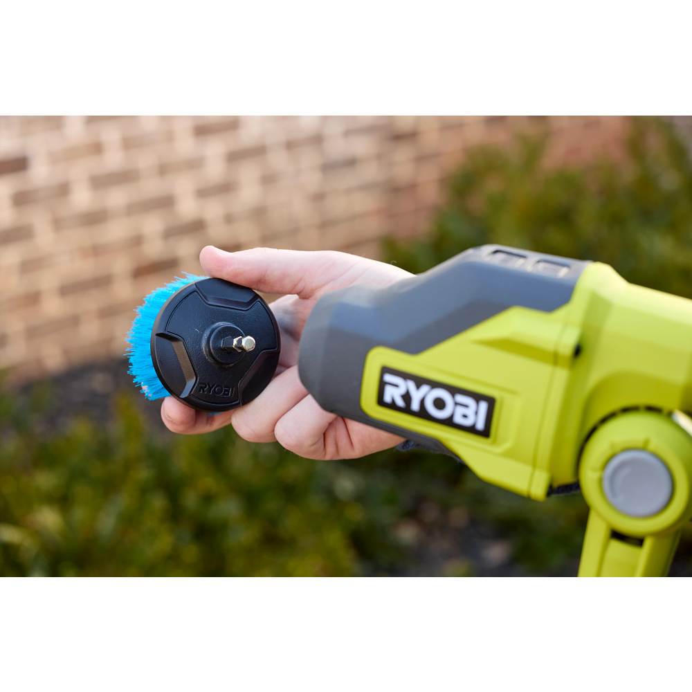 USB LITHIUM TELESCOPING POWER SCRUBBER KIT | RYOBI
