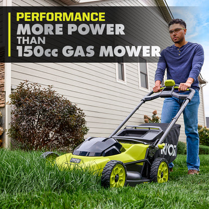 40V HP BRUSHLESS 20″ PUSH MOWER | RYOBI
